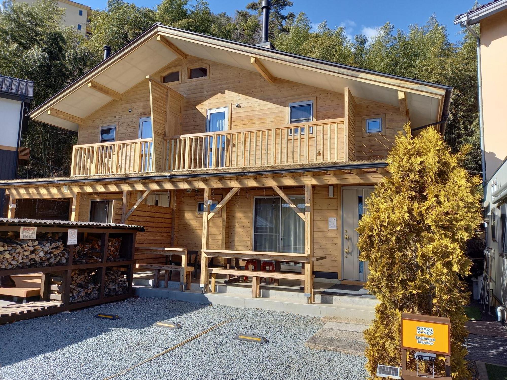 Villa Orange Cabin Fujikawaguchiko Extérieur photo
